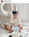 Four Cream Number Balloon