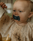 Powder Blue Lucky Symmetrical Silicone Pacifier