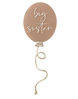 Big Sister Balloon Announcement Plaque