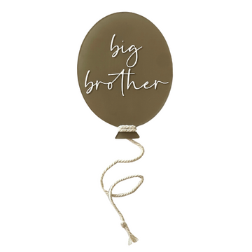 Big Brother Balloon Announcement Plaque