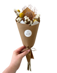 Cream/Yellow/Orange Dried Flower Posie
