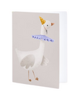 Party Goose Greeting Card
