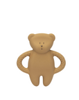 Cappuccino Bear Natural Rubber Teether