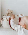 Cream Teddy Bunnie Caddie