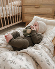 Organic White / Beech Levo Baby Rocker