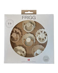 Cinnamon Charm FRIGG 6-Pack Pacifiers