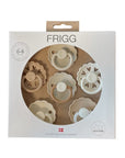 Cinnamon Charm FRIGG 6-Pack Pacifiers