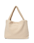 Ecru Chunky Teddy Mom-bag