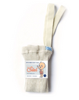 Cream Shorty Retro Tights With Braces