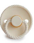 Cream Rope Latex Pacifier