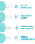 Essential Booger Picker Tool 3-in-1 Nose, Nail + Ear Picker