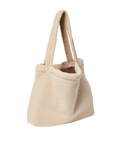 Ecru Chunky Teddy Mom-bag