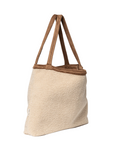 Ecru Lammy Mom-Bag