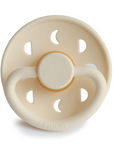 Cream Moon Phase Latex Pacifier