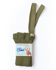 Olive Retro Tights With Braces