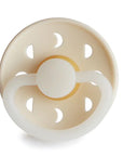Cream Night Moon Phase Latex Pacifier