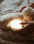 Mineral Grey Organic Moonie Bear Sleep Aid