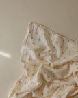 Bows Organic Cotton Muslin Swaddle Blanket