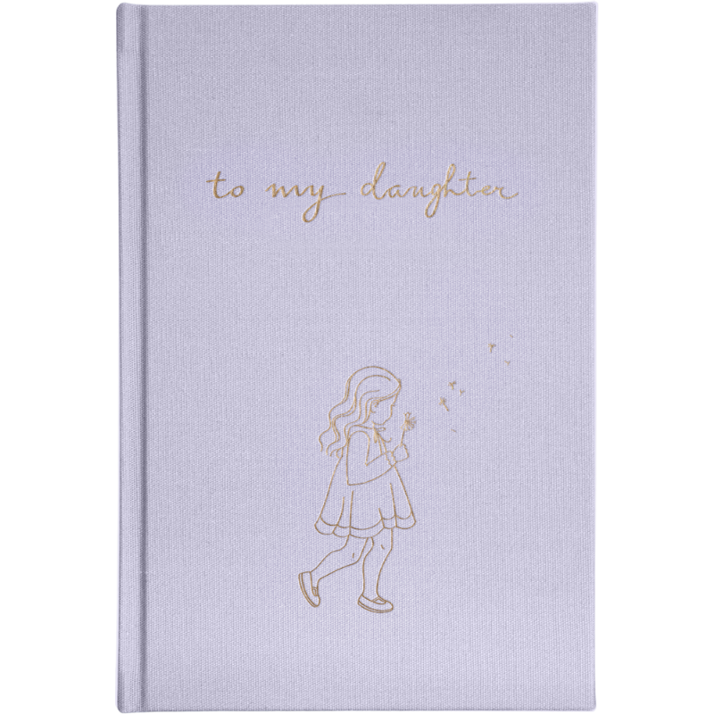 Lilac Illustrated To My Daughter – Childhood &amp; Baby Journal