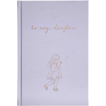 Lilac Illustrated To My Daughter – Childhood & Baby Journal