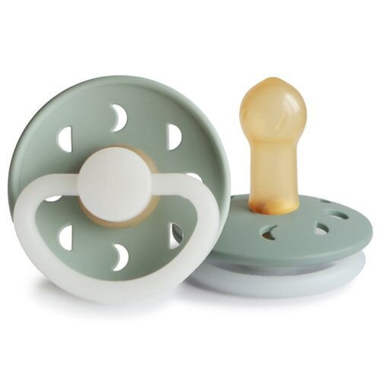 Sage Night Moon Phase Latex Pacifier