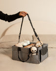 Black Houndstooth Bunnie Caddie