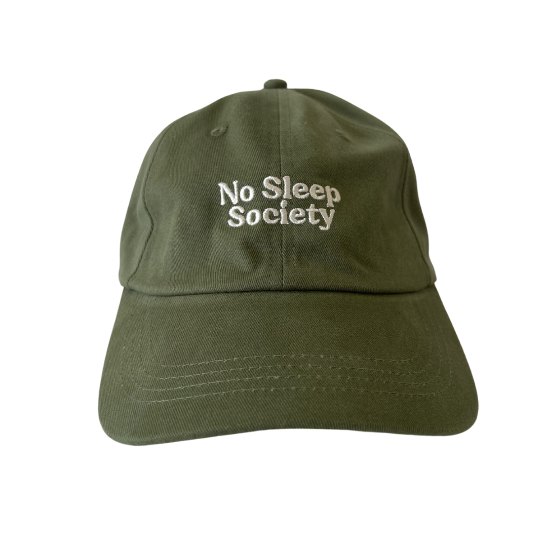 Khaki No Sleep Society Cap