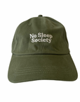 Khaki No Sleep Society Cap