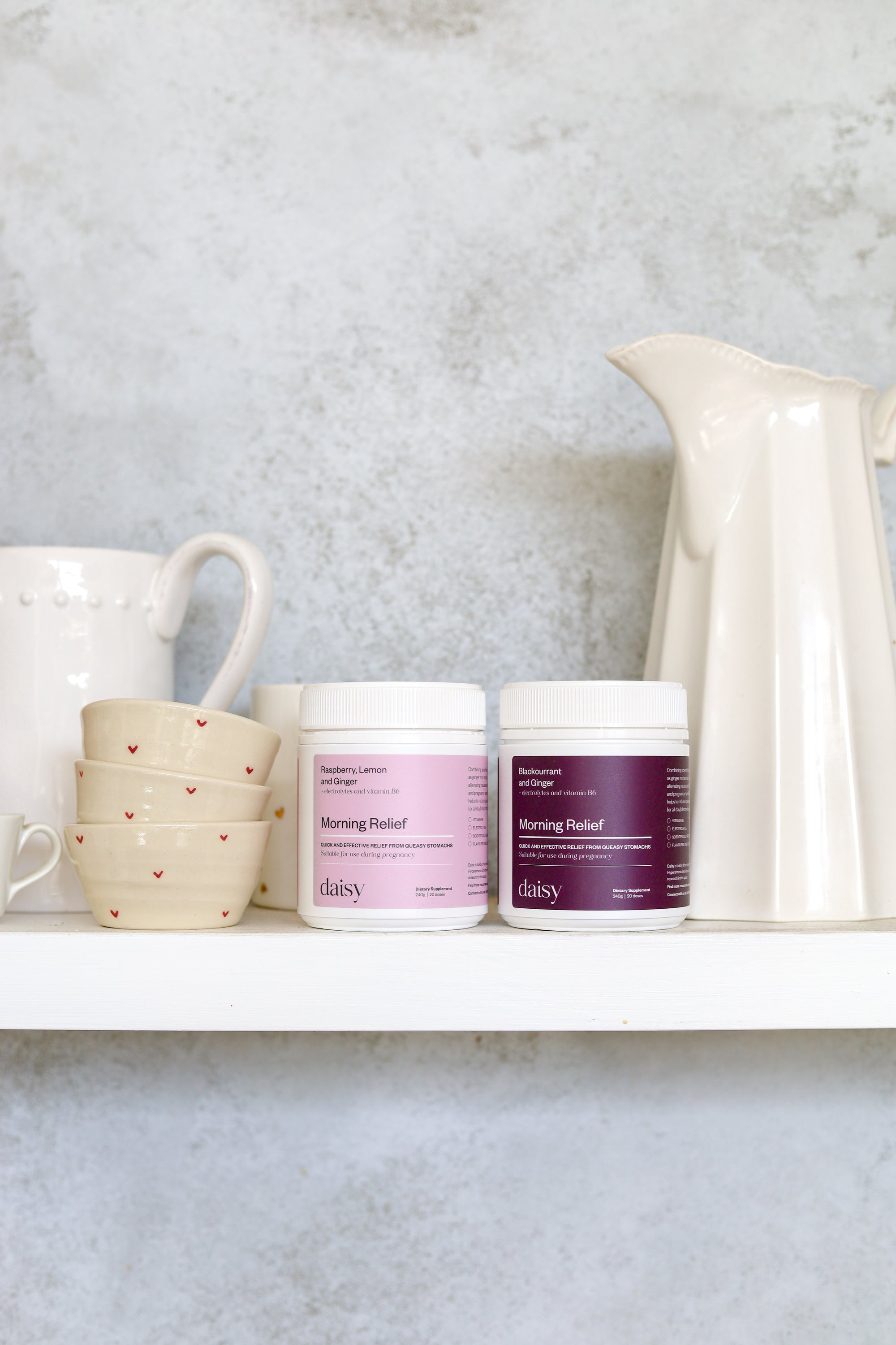Raspberry, Lemon &amp; Ginger Morning Relief Electrolytes