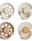 Snowflake Dream FRIGG 4-Pack Pacifiers