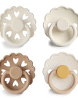 Snowflake Dream FRIGG 4-Pack Pacifiers