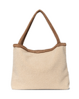 Ecru Lammy Mom-Bag