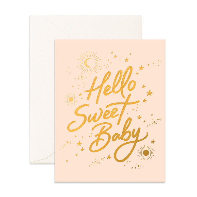 Sweet Baby Stars Greeting Card