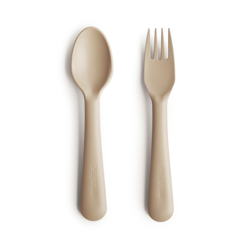 Vanilla Fork and Spoon Set
