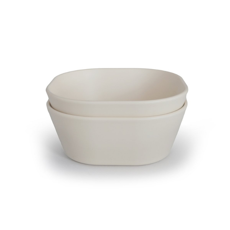 Ivory Square Dinnerware Bowl - Set of 2
