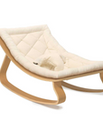 Organic White / Beech Levo Baby Rocker