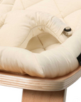 Organic White / Beech Levo Baby Rocker