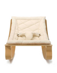 Organic White / Beech Levo Baby Rocker