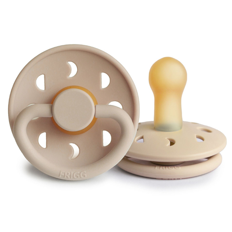 Crossiant Moon Phase Latex Pacifier