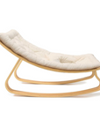 Organic White / Beech Levo Baby Rocker