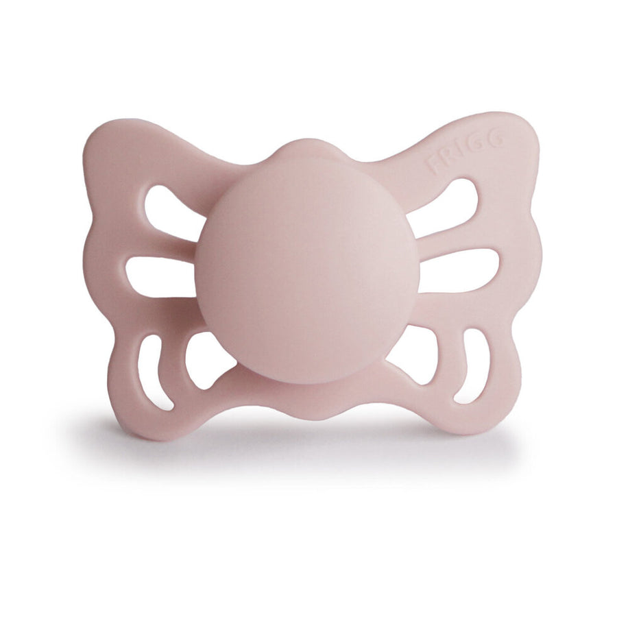 Blush Anatomical Butterfly Silicone Pacifier