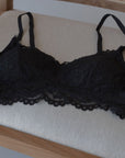 Black Lily Lace Maternity Bralette