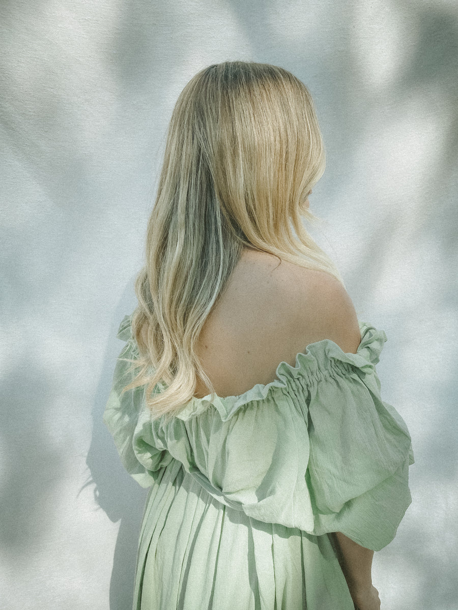 Sage Emmaline Gown