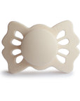 Cream Lucky Symetrical Silicone Pacifier
