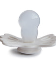 Cream Lucky Symmetrical Silicone Pacifier