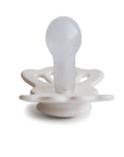 Cream Lucky Symmetrical Silicone Pacifier